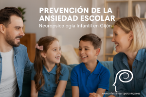 Psicóloga infantil enseña educación emocional a niños en colegio de Gijón